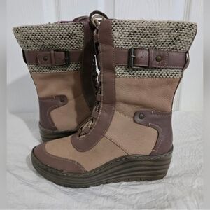 Bionica 'Garland" Waterproof Boots Women's 8.5 Winter Rain Mid Height